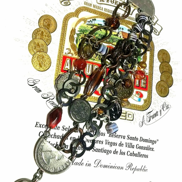 Chico's "Old Coins" Charm Bracelet - Picture 2 of 4